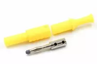 DIY Straight 4 mm Banana (male) Shrouded Plug
